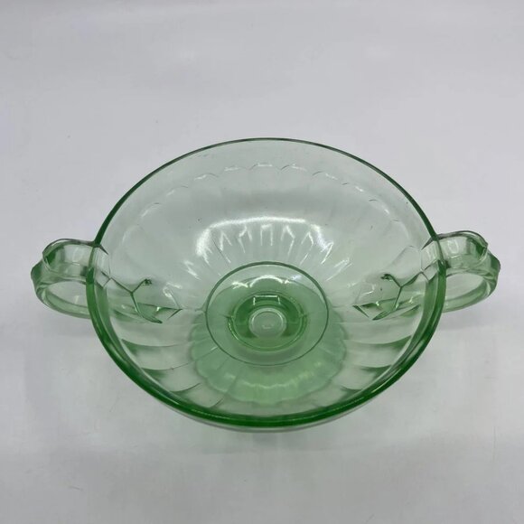AUNT POLLY US GLASS Co. URANIUM DISH RARE - Picture 2 of 5